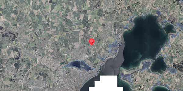 Stomflod og havvand på Løvagervej 2, 8530 Hjortshøj