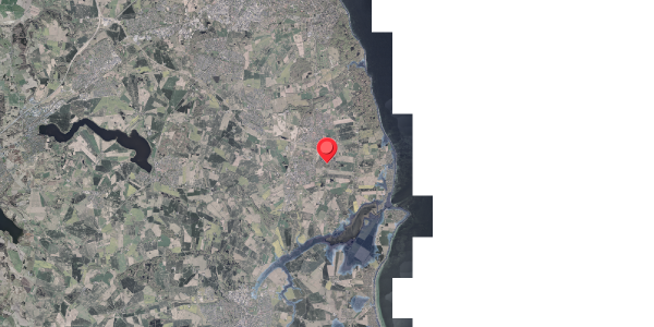 Stomflod og havvand på Malling Bjergevej 10, . , 8340 Malling