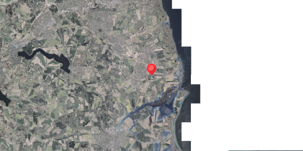 Stomflod og havvand på Malling Bjergevej 51, 8340 Malling
