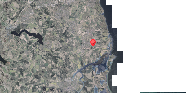 Stomflod og havvand på Malling Bjergevej 57, . , 8340 Malling