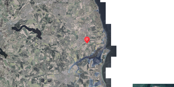 Stomflod og havvand på Malling Bjergevej 78, . , 8340 Malling