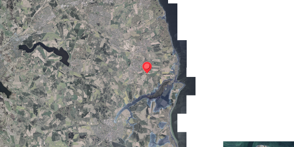 Stomflod og havvand på Malling Bjergevej 80, 8340 Malling