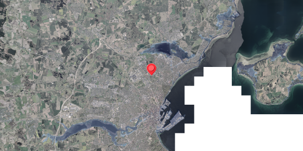 Stomflod og havvand på Nyringen 21, 8240 Risskov