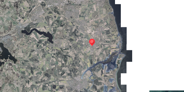Stomflod og havvand på Nyvej 10, 8340 Malling