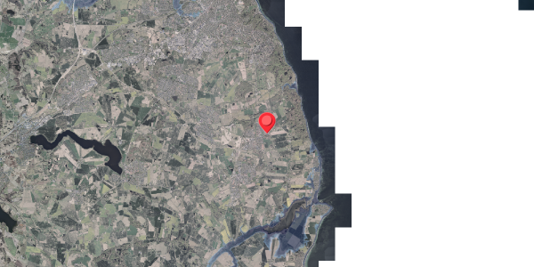Stomflod og havvand på Præstetoften 20, 8330 Beder