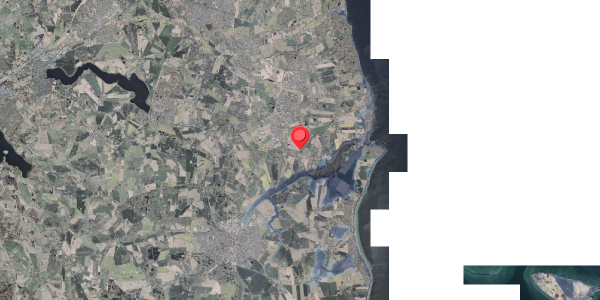Stomflod og havvand på Pøelvej 41, 8340 Malling