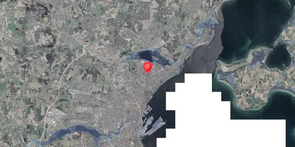 Stomflod og havvand på Rigelvej 21, 8240 Risskov