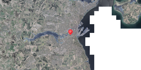 Stomflod og havvand på Skanderborgvej 34, 3. mf, 8000 Aarhus C