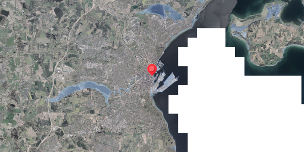 Stomflod og havvand på Skolegade 32, 8000 Aarhus C