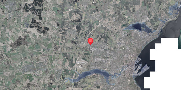 Stomflod og havvand på Slugten 13, 8381 Tilst
