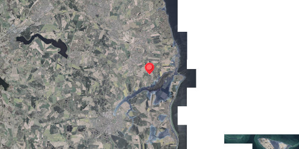 Stomflod og havvand på Starupvej 161, 8340 Malling