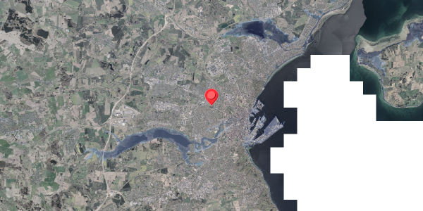 Stomflod og havvand på Stejlagervej 2, 8210 Aarhus V