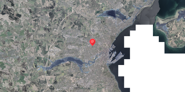 Stomflod og havvand på Stejlagervej 15, 8210 Aarhus V