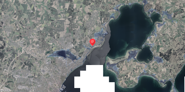 Stomflod og havvand på Strandvangsvej 13, . , 8250 Egå