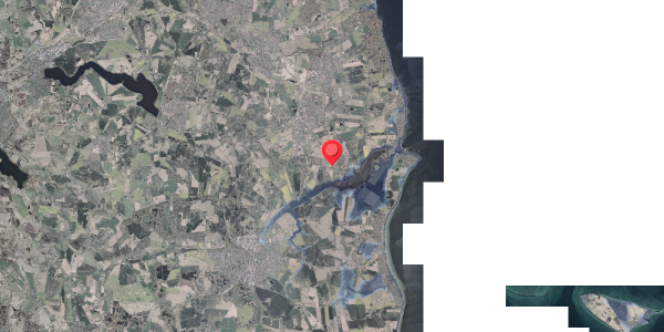 Stomflod og havvand på Synnedrupvej 178, 8340 Malling