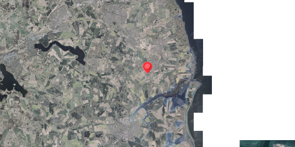 Stomflod og havvand på Teglvangen 5, 8340 Malling