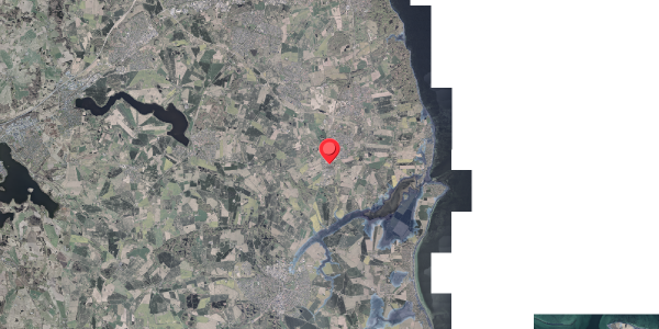 Stomflod og havvand på Teglvangen 6, 8340 Malling