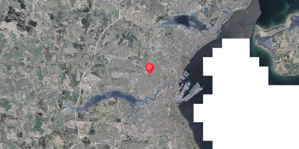 Stomflod og havvand på Tingvej 6, 8210 Aarhus V