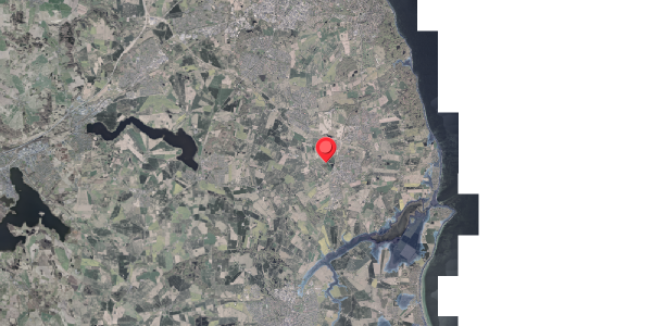 Stomflod og havvand på Tisetvej 165, . , 8340 Malling