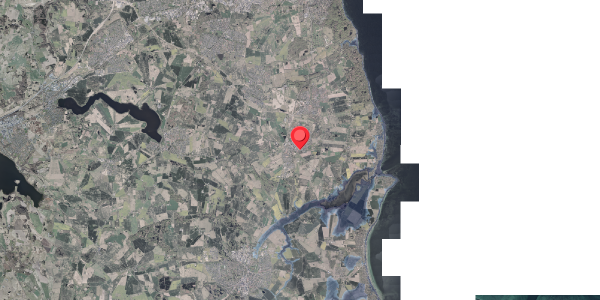 Stomflod og havvand på Tværgade 21, 8340 Malling