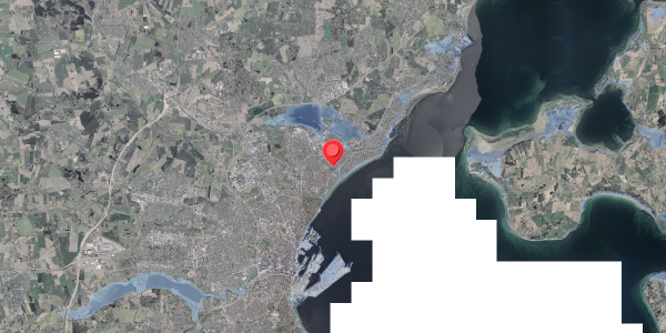Stomflod og havvand på Violvej 21, 8240 Risskov