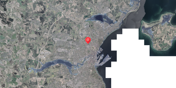 Stomflod og havvand på Vågøgade 11, 8200 Aarhus N