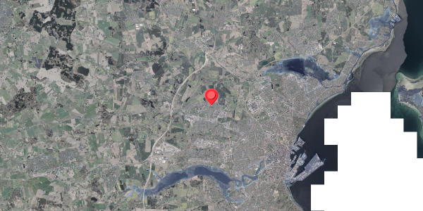 Stomflod og havvand på Østermarksvej 21, . , 8381 Tilst