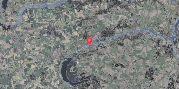 Stomflod og havvand på Brogade 14, 8850 Bjerringbro