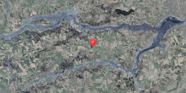 Stomflod og havvand på Markvangen 2, 8860 Ulstrup