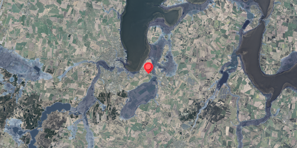 Stomflod og havvand på Bakkevej 21, 7840 Højslev