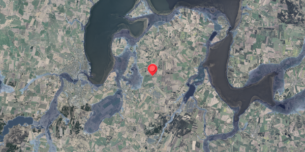 Stomflod og havvand på Overmarkvej 89, . , 7840 Højslev