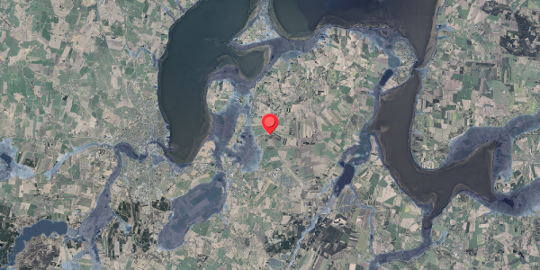 Stomflod og havvand på Overmarkvej 90, . , 7840 Højslev