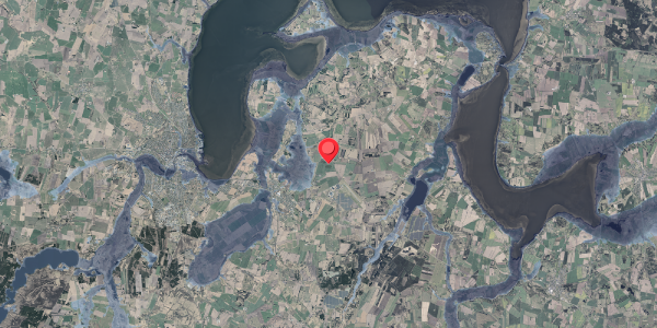 Stomflod og havvand på Overmarkvej 92, . , 7840 Højslev