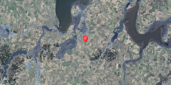 Stomflod og havvand på Viborgvej 310, 7840 Højslev