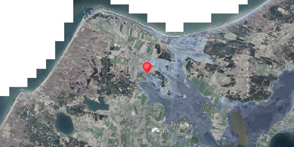 Stomflod og havvand på Troldborgvej 9, 7700 Thisted
