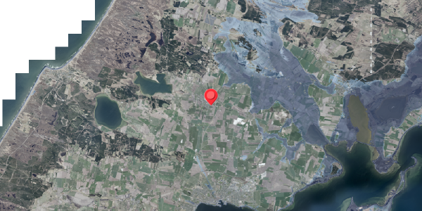 Stomflod og havvand på Violvej 1, 7700 Thisted