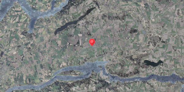 Stomflod og havvand på Nymarksvej 21, 8830 Tjele