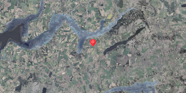 Stomflod og havvand på Toften 21, 8830 Tjele