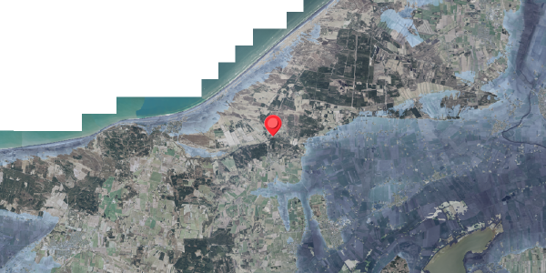 Stomflod og havvand på Oddervej 20, 9460 Brovst