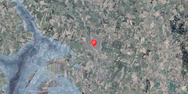 Stomflod og havvand på Algade 75, 9700 Brønderslev