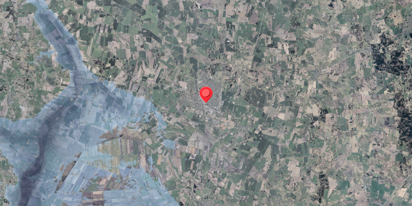 Stomflod og havvand på Algade 81, 9700 Brønderslev