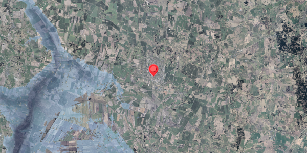 Stomflod og havvand på Algade 101, 9700 Brønderslev