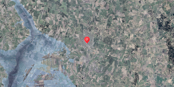 Stomflod og havvand på Algade 116, 9700 Brønderslev