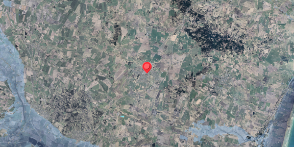 Stomflod og havvand på Algade 5, 9320 Hjallerup