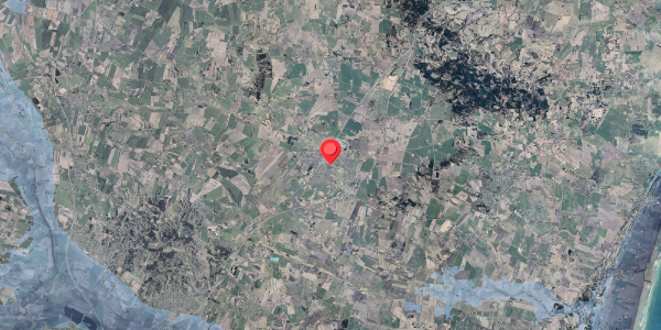 Stomflod og havvand på Algade 13A, 9320 Hjallerup