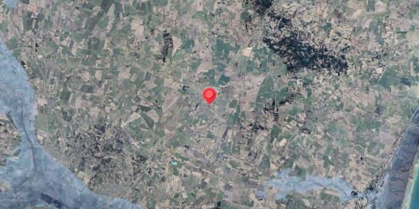 Stomflod og havvand på Algade 23, 9320 Hjallerup