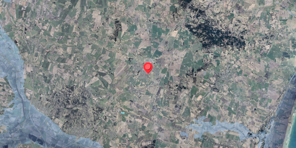 Stomflod og havvand på Algade 38, 9320 Hjallerup