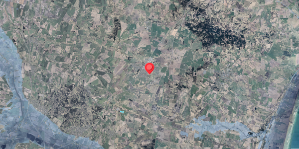 Stomflod og havvand på Algade 41, 9320 Hjallerup