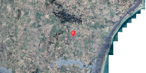 Stomflod og havvand på Irisvej 2, 9330 Dronninglund