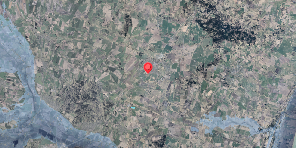 Stomflod og havvand på Tryvej 2, 9320 Hjallerup